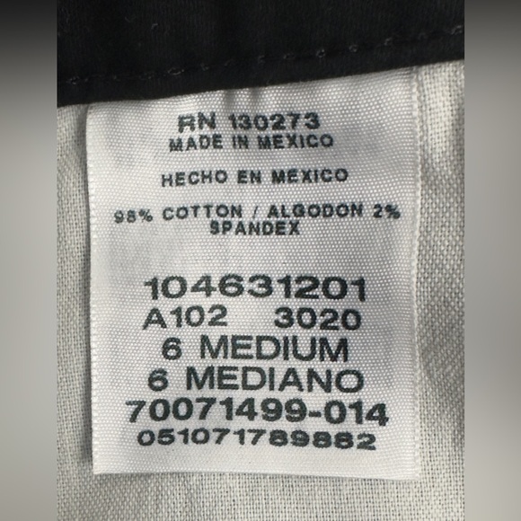 LEE - WOMEN’S RELAXED FIT STRAIGHT LEG PANT (ALL DAY PANT) IN BLACK 6 Me… - Picture 11 of 11